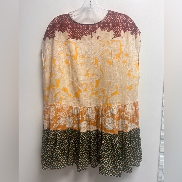 FREE PEOPLE Womens Gotta Have You Boho Oversized Multicolor Tunic size Small - Picture 6 of 8